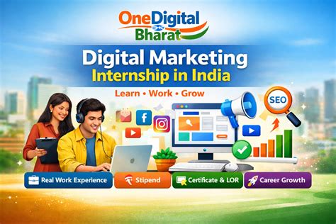 Digital Marketing Internship in India | Careers at One Digital Bharat