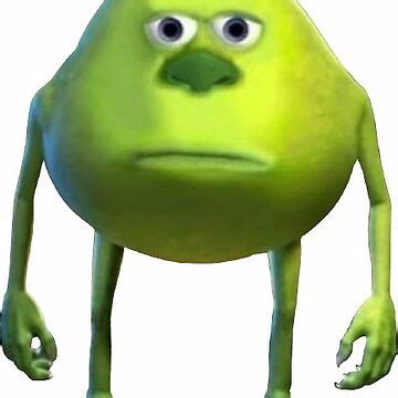 "Mike Wazowski two eyes" Sticker for Sale by synchroskater05 | Redbubble