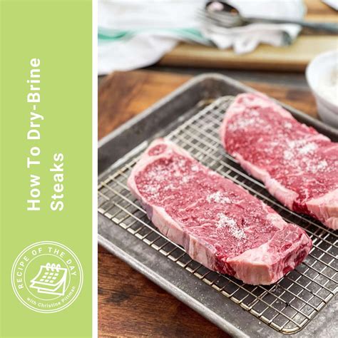 How To Dry-Brine Steaks - Recipe of the Day - Cure Your Dinner ...