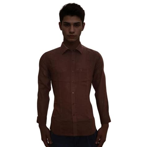 Charaghdin.com - Plain Brown Shirt