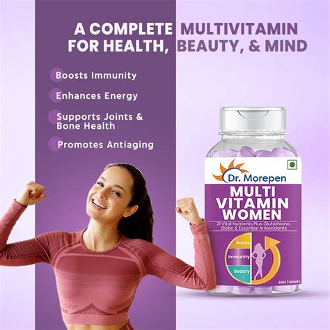 Multivitamin Tablets for Women - Best Multivitamins for Women - Dr ...
