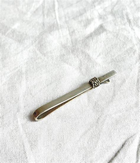 LOEWE Silver Braid motif Tie Pin | CARBOOTS