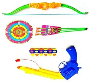 Dynamic Retail Global Guns for Boys, Archery Bow and Arrows Toy Set for ...