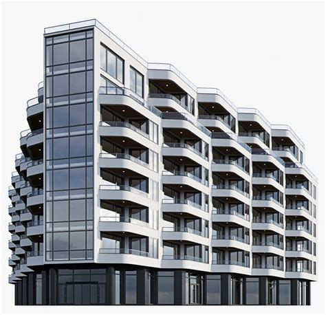 Image result for Rectangular Building 2D and 3D Model