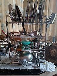 Buy SLIMSHINE Stainless Steel Dish Rack | Wall Mounted or Countertop ...