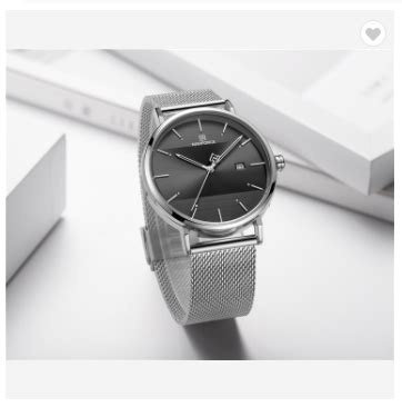 NAVIFORCE 3008G SB Men Watch Top Brand Simple Business Watches ...