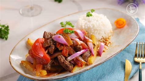 Lomo Saltado Peruano Peruvian Food Lomo Saltado :A Salted Beef With