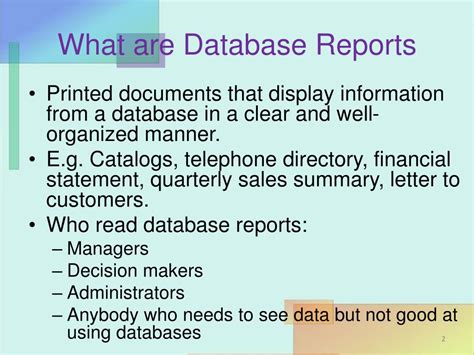 Image result for How to Form Reports Using Database