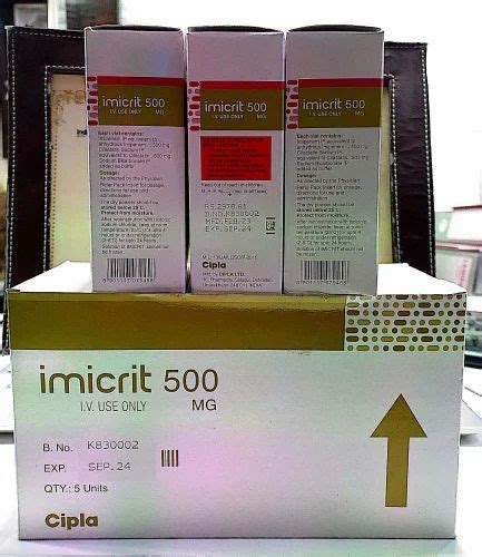Anti Cancer Drugs - Imipenem Imicrit500 Mg Injection Cipla Wholesaler ...