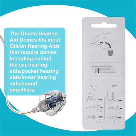 KH HAIKE Hearing Aid Domes for Oticon Replacements, Oticon India | Ubuy