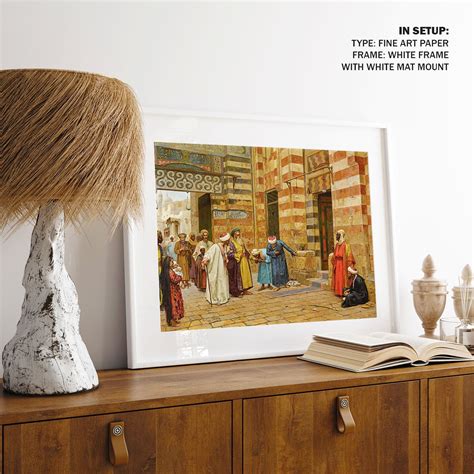 Arriving At The Mosque by Arthur: Buy Arabic Islamic Paintings & Art ...