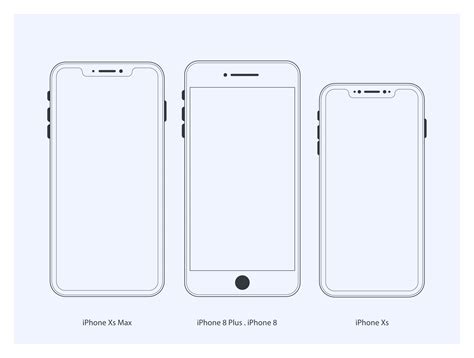 Iphone Vector Mockup