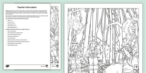 Rainforest Inference Colouring - Twinkl - KS2