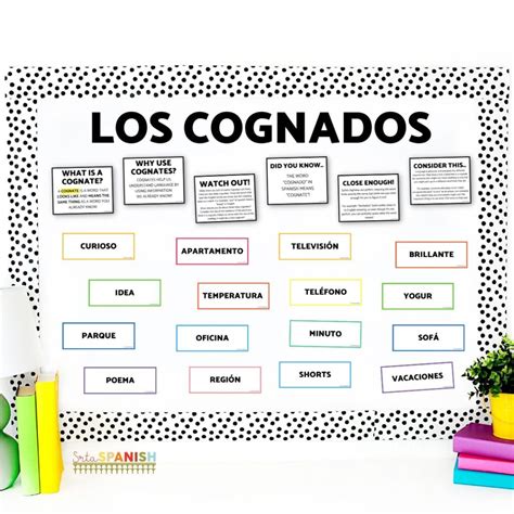10 Cognate Activities for Spanish Class - Srta Spanish - Worksheets Library