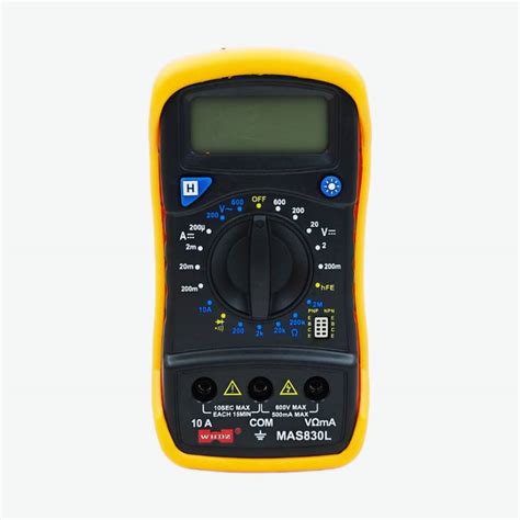 MAS830L UNITY Digital Multimeter 830L Multimeter – QuartzComponents