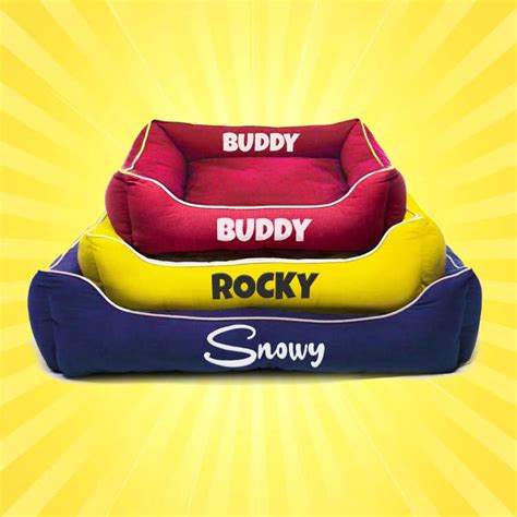 Personalized Comfy Dog Beds – Indihopshop