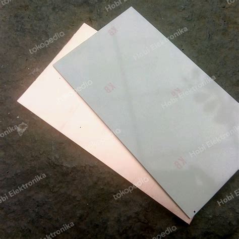 Jual PCB polos Fiber Fiberglass Tebal Single Layer ukuran 20x10cm ...