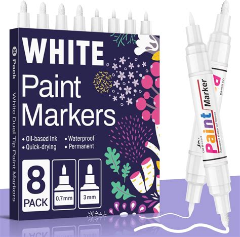 Amazon.com: Zenacolor 20 Fabric Markers with Dual Tips - Vibrant Colors ...