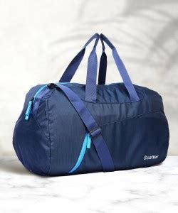 scatter Light Weight Travel Duffel Bag (Sky Blue, Navy Blue) Duffel ...