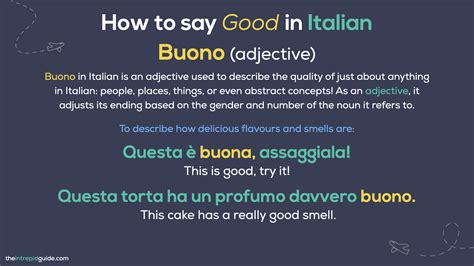 How to say GOOD in Italian with BUONO, BRAVO, BENE and MORE - The ...