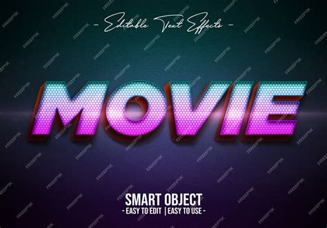 Movie-text-style-effect | Premium PSD