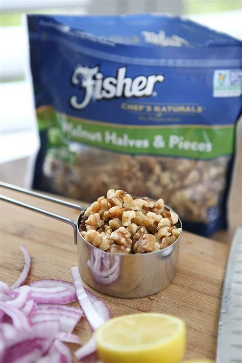 Lemony Green Bean Pasta Salad with Walnuts - Aggie's Kitchen