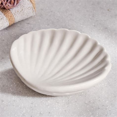 Buy Nova Santorini Ceramic Soap Dish from Home Centre at just INR 399.0