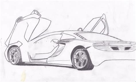 Cool Drawings Cars at PaintingValley.com | Explore collection of Cool Drawings Cars