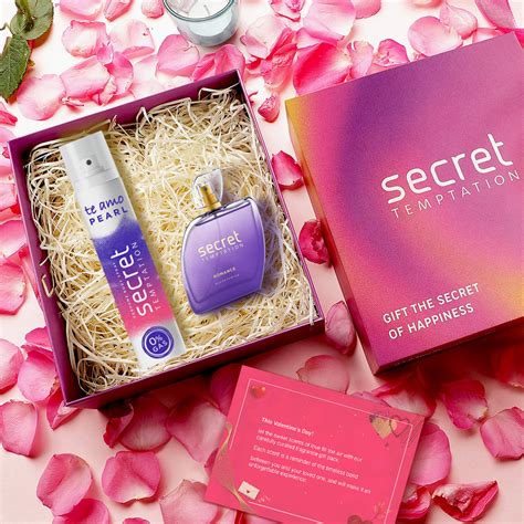 Valentine's Day Gift Hamper with Te Amo Pearl No Gas Deo & Romance ...