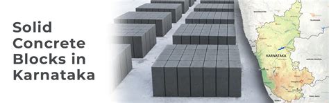 Solid Concrete Blocks in Karnataka