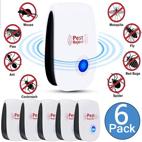 Ultrasonic Pest Repeller Outdoor & Indoor Hooray Ultrasonic Pest ...