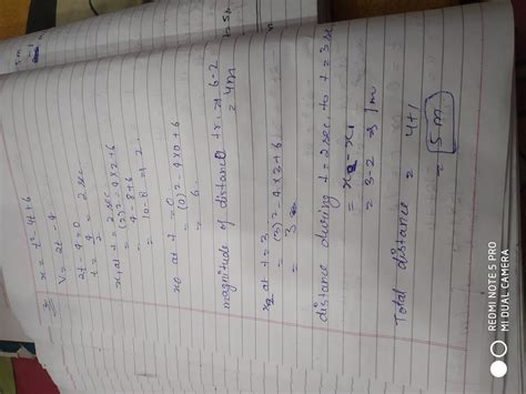 The position of a body moving along x-axis at time to is given by x ...