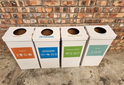 Postwink | Recycling FSC Cardboard Bins | Recycling Boxes