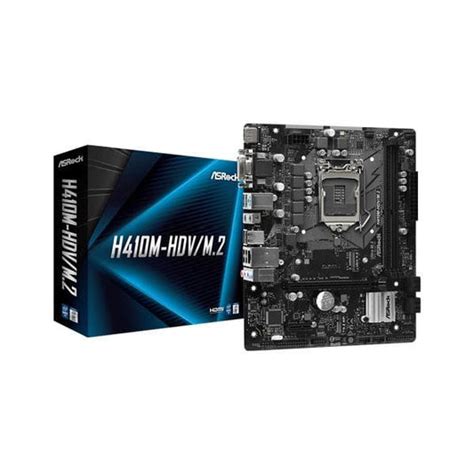 Buy ASROCK H410M-HDV M.2 DDR4 Intel Motherboard | Elitehubs.com– EliteHubs
