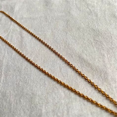 GIVENCHY "Rhinestone G Logo" Gold Color Necklace | CARBOOTS