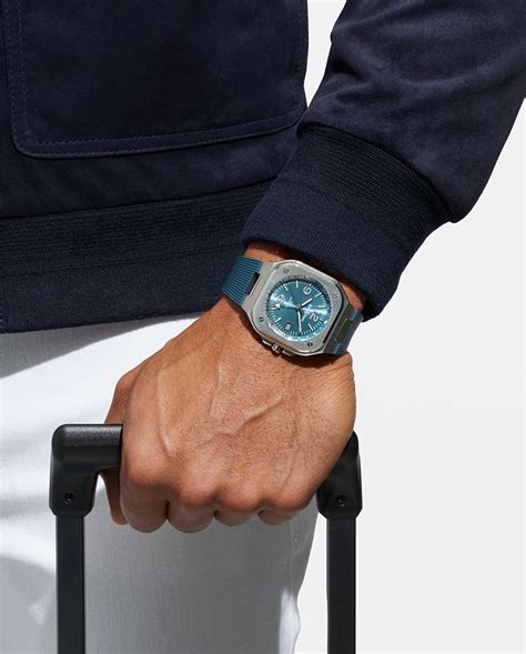 Introducing Bell & Ross BR 05 GMT Sky Blue Watch