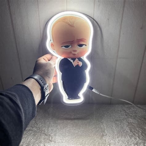 Boss Baby Neon Artwork - Glow Like a Boss – Neonizing