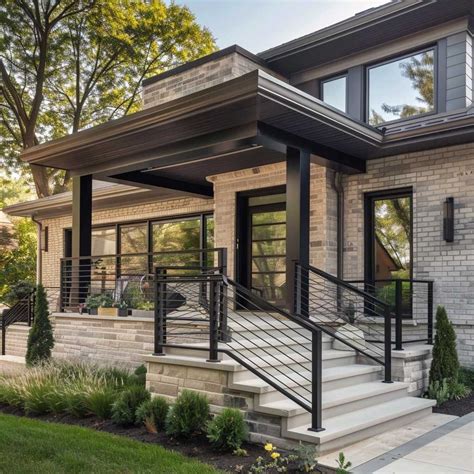 Creative Front Porch Railing Ideas for Stylish Entrances