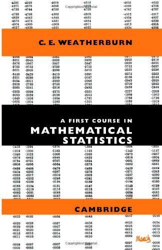 Image result for Mathematical Statistics Course