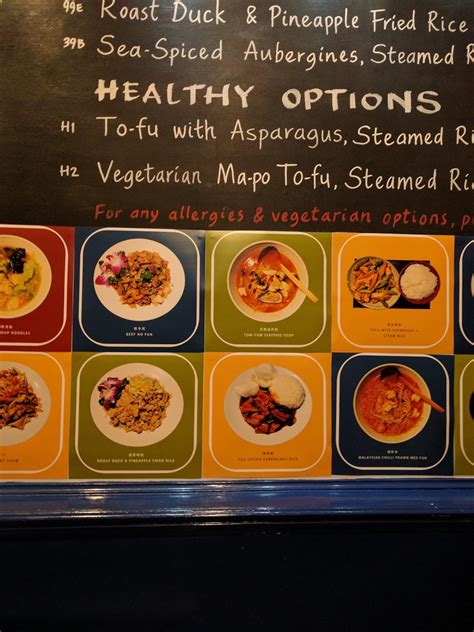 Carta de Red Star Chinese Restaurant, Oxford