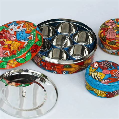 Shop Traditional Masala Boxes for Kitchen | iTokri