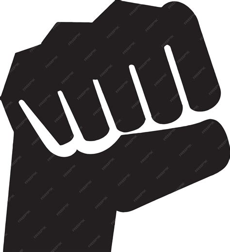 Premium Vector | A symbol of resilience hand fist vector design