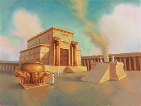 Depiction of Solomon's Temple | Solomons temple, Ancient israelites, The church of jesus christ