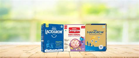 Nestlé Nutrition Brands - Ceregrow, Nangrow, Lactogrow | Nestlé IN