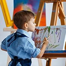 Grandink Premium Artist Wooden Easel Stand 4 FEET for Kids with Height ...