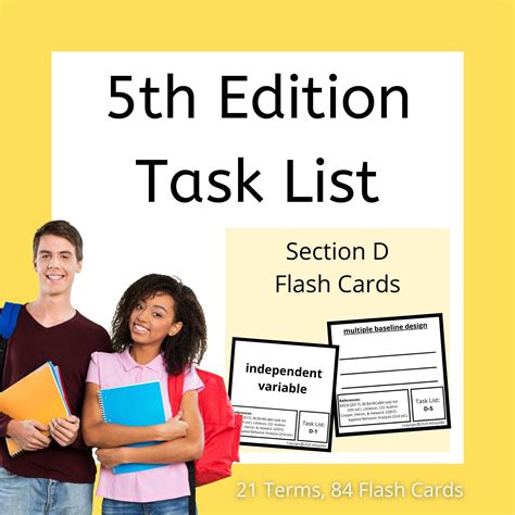 Section c 5th edition task list mini bundle for aba and bcba exam prep ...