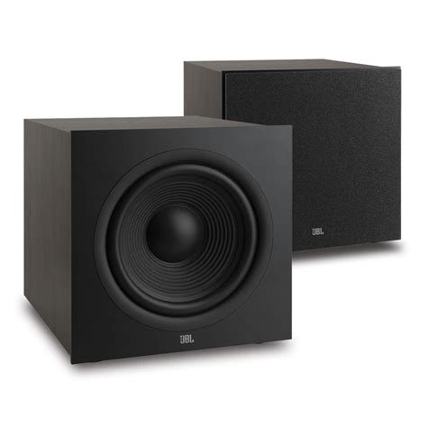JBL Stage 2 220P 500 Watt 12 Inch Powered Subwoofer - Pair (Espresso ...