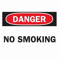 Image result for Home Depot No Smoking Signs