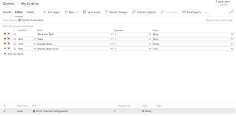 Write Query Using Azure DevOps 的图像结果