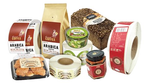 Custom Labels and Stickers for Food Packaging